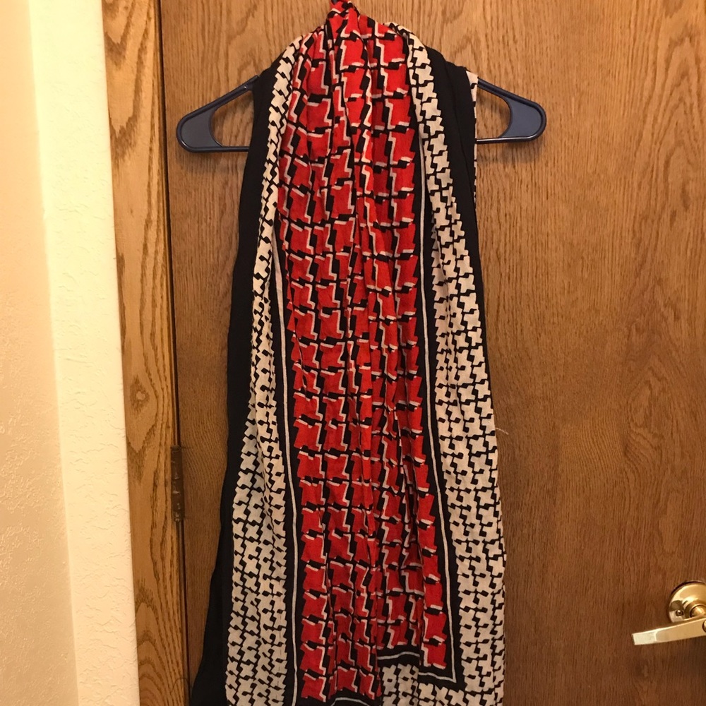 J .Crew Cubist Houndstooth Scarf